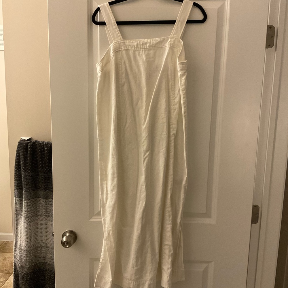 Madewell White Midi Dress